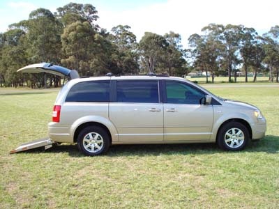 Chrysler Grand Voyager wheelchair vehicle - side view