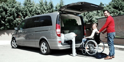 Hyundai ILOAD & IMAX with Fiorella Lift wheelchair vehicle - Hyundai Imax Fiorella Lift