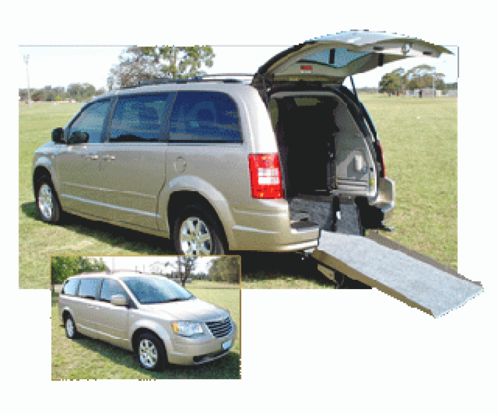 Chrysler Grand Voyager wheelchair accessible vehicle conversion